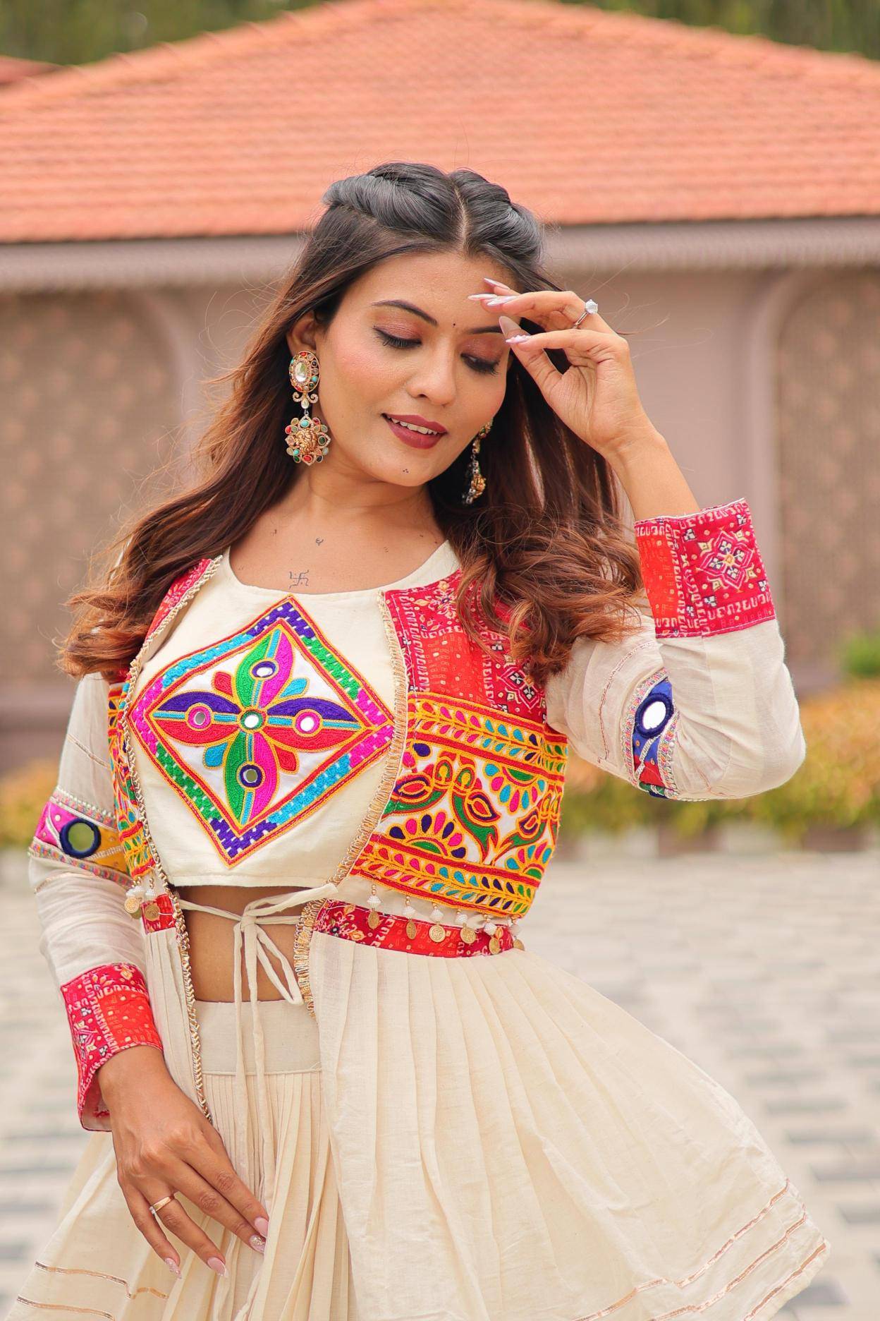 Launching Navratri Special Gamathi Ram 120 Lehenga choli with price